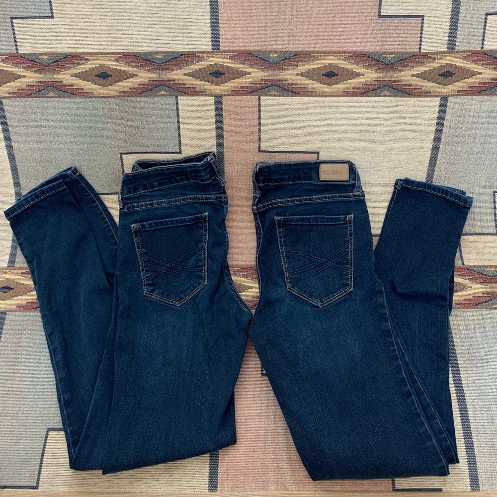 Aeropostale Dark Wash Jegging Bundle!